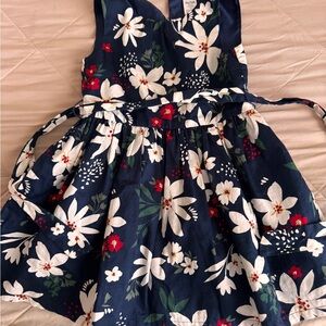 Floral Navy Kids Dress